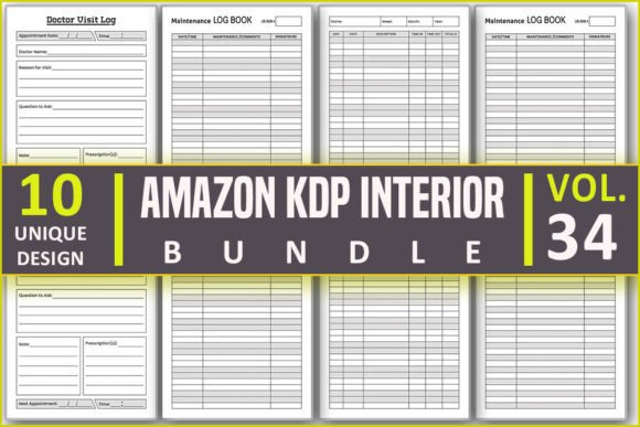 Download Low Content KDP Interior Bundle - Low content kdp Collection