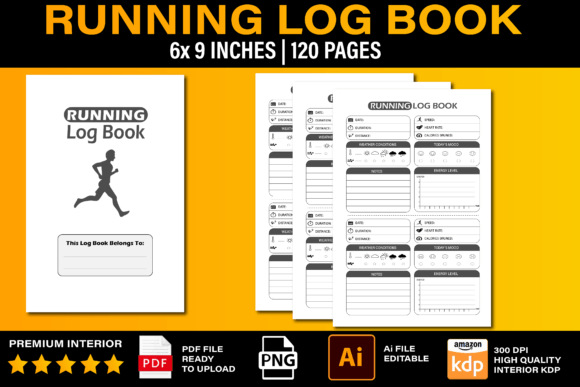 Download Running Log Book Interior - Premium Bundle