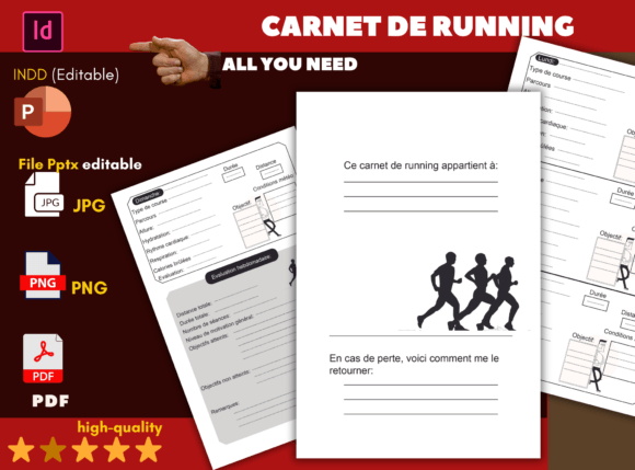 Download Carnet De Running (Running Log Book) - Running log book Collection